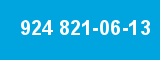 924 821-06-13 924 821-06-13